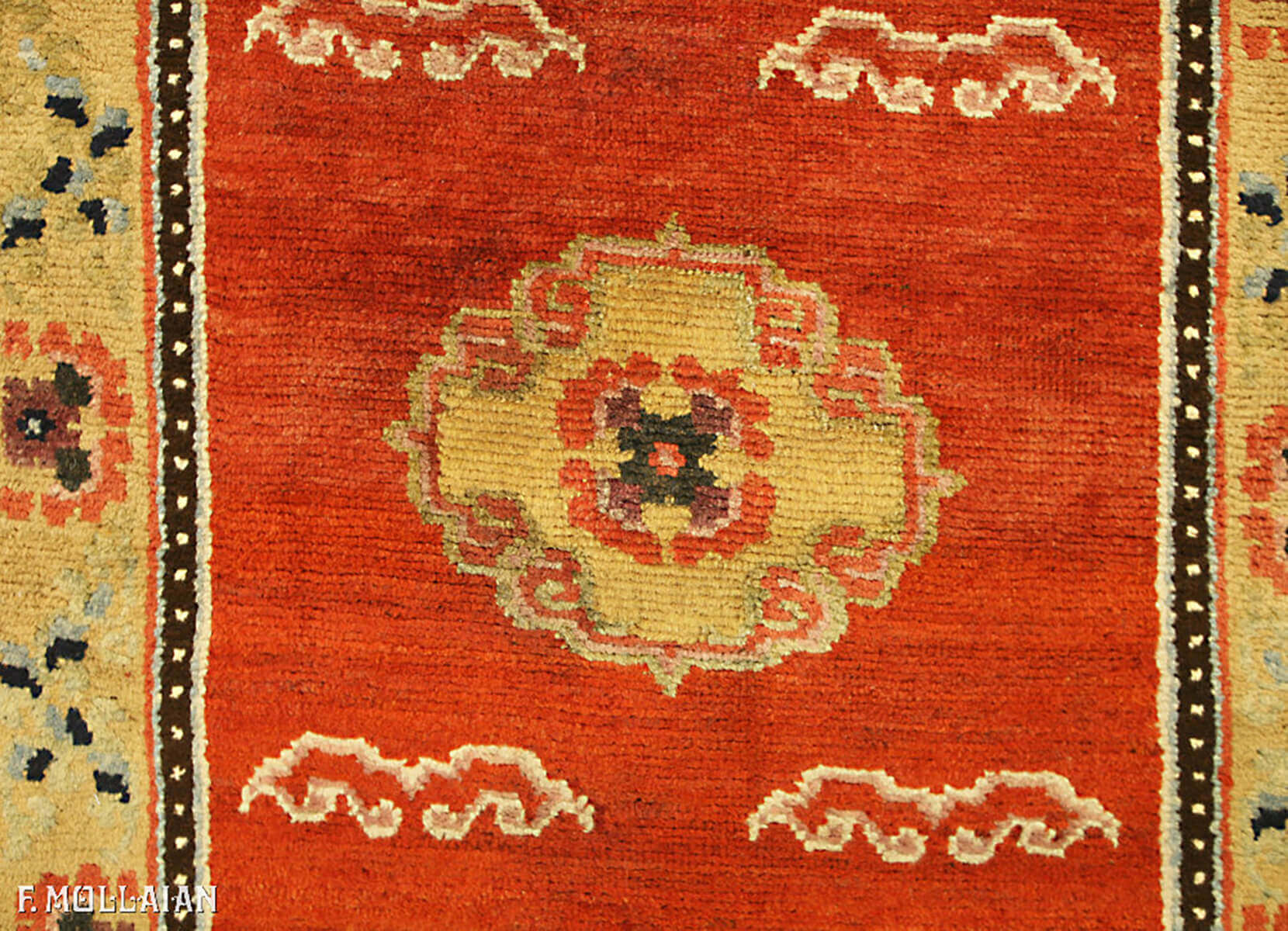 Antiker tibetischer Teppich n°:70108213